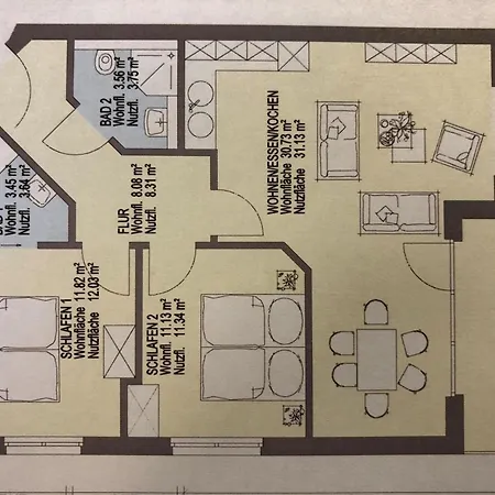 Residenz Muehlentrift Whg 7 Apartment *